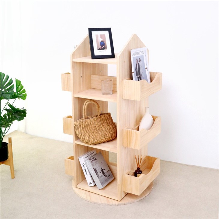 Children's Rotation Bookshelf Landing