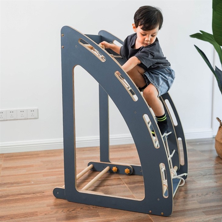 Montessori Wooden Climbing Rocking
